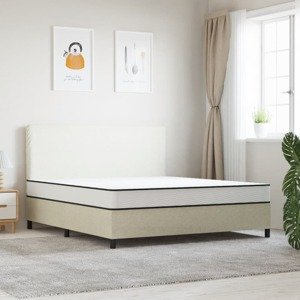 vidaXL Bonnell pružinový matrac stredne tvrdý 200x200 cm King Size