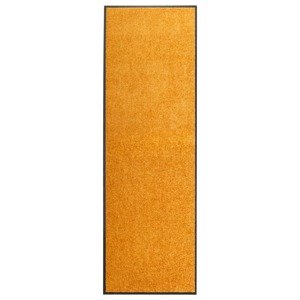 vidaXL Rohožka, prateľná, oranžová 60x180 cm