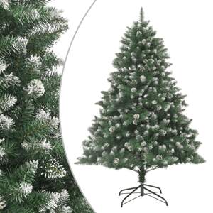 vidaXL Umelý vianočný stromček s podstavcom 240 cm PVC