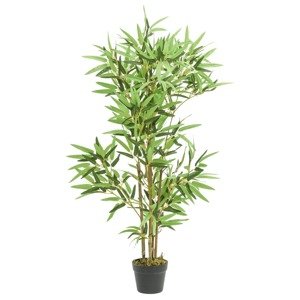 vidaXL Umelý bambusový strom 552 listov 120 cm zelený