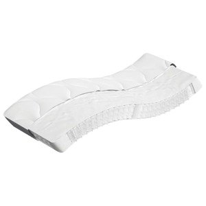 vidaXL Taštičkový pružinový matrac stredne 90x220 cm