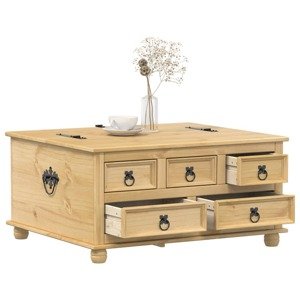 vidaXL Úložný box Corona 90x78x45 cm borovicový masív