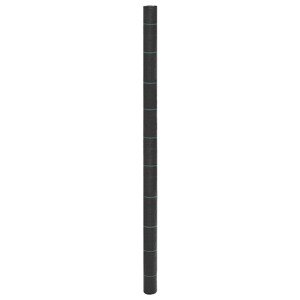 vidaXL Membrána proti burine čierna 2x150 m PP