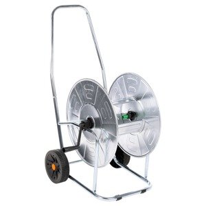 vidaXL Vozík s hadicovým bubnom pre 80 m 3/4" hadicu oceľ
