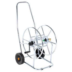 vidaXL Vozík s hadicovým bubnom pre 80 m 3/4" hadicu oceľ