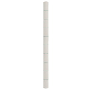 vidaXL Membrána proti burine biela 2x100 m PP
