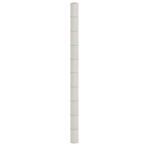 vidaXL Membrána proti burine biela 2x200 m PP
