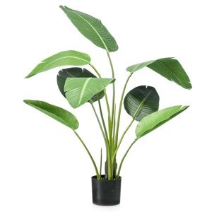 Emerald Umelý strom Strelitzia v kvetináči 120 cm zelený