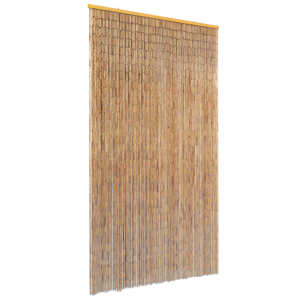 vidaXL Záves proti hmyzu do dverí, bambus 100x220 cm