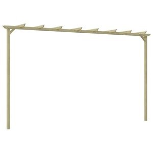 vidaXL Záhradná pergola, impregnovaná borovica 360x200x60 cm