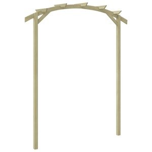 vidaXL Záhradná pergola, impregnovaná borovica 180x210x40 cm