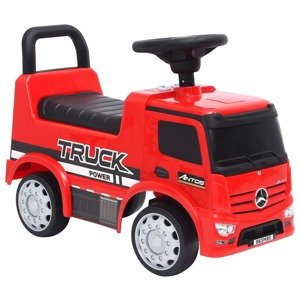 vidaXL Odrážacie auto Mercedes-Benz kamión červené