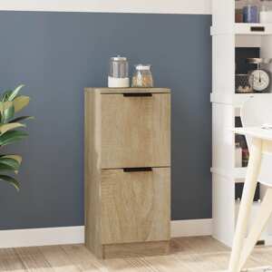 vidaXL Komoda dub sonoma 30x30x70 cm spracované drevo