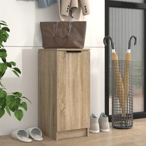 vidaXL Botník dub sonoma 30x35x70 cm spracované drevo