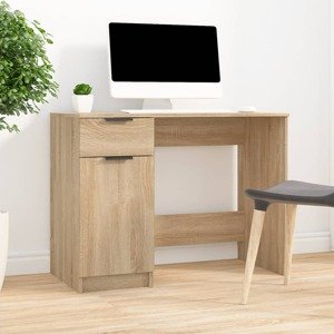 vidaXL Stôl dub somoma 100x50x75 cm spracované drevo