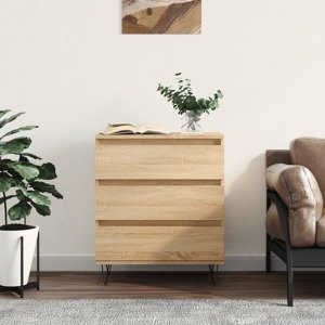 vidaXL Komoda dub sonoma 60x35x70 cm spracované drevo