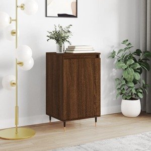 vidaXL Komoda hnedý dub 40x35x70 cm kompozitné drevo