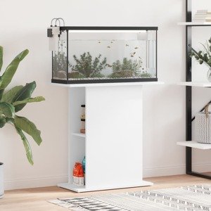 vidaXL Stojan na akvárium biely 75x36x72,5 cm kompozitné drevo