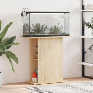vidaXL Stojan na akvárium dub sonoma 75x36x72,5 cm kompozitné drevo