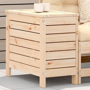 vidaXL Záhradná taburetka 62x31,5x52 cm borovicový masív
