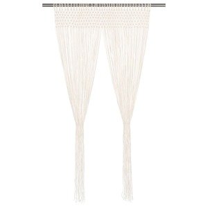 vidaXL Záves macrame 140x240 cm, bavlna
