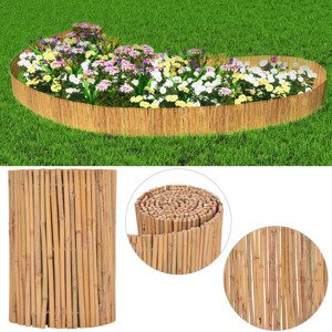 vidaXL Bambusový plot 500x30 cm