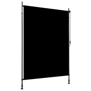 vidaXL Vonkajšia zatemňovacia roleta antracitová 150x270 cm