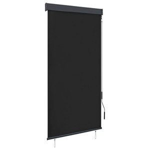 vidaXL Vonkajšia zatemňovacia roleta 80x250 cm antracitová