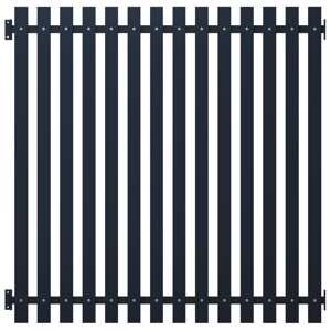 vidaXL Plotový panel, antracitový 170,5x170 cm, práškovaná oceľ