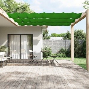 vidaXL Vertikálna markíza bledozelená 100x1000 cm oxfordská látka