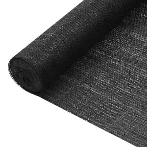 vidaXL Tieniaca sieť čierna 1,8x50 m HDPE 75 g/m²