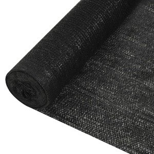 vidaXL Tieniaca sieť čierna 2x10 m HDPE 195 g/m²