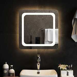 vidaXL LED kúpeľňové zrkadlo 50x50 cm
