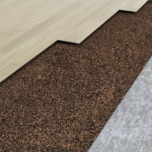 vidaXL Gumokorková rola 100x500 cm, 2 mm
