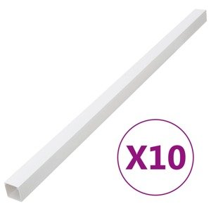 vidaXL Káblový rozvod 60x40 mm 10 m PVC