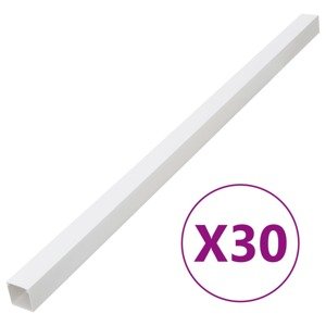 vidaXL Káblový rozvod 50x25 mm 30 m PVC