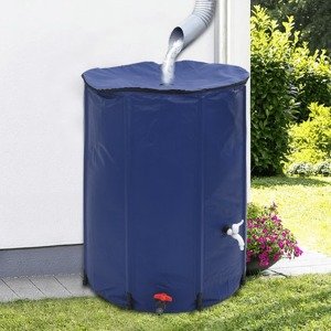 vidaXL Nádrž na vodu s kohútikom skladacia 750 l PVC