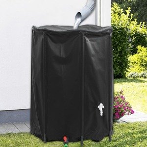vidaXL Nádrž na vodu s kohútikom skladacia 1350 l PVC