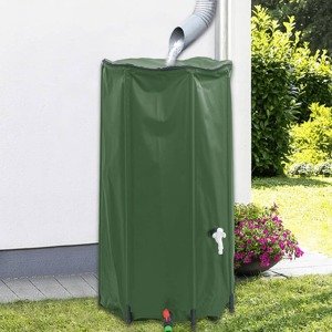 vidaXL Nádrž na vodu s kohútikom skladacia 100 L PVC