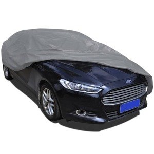 vidaXL Plachta na auto, netkaná látka, veľkosť L