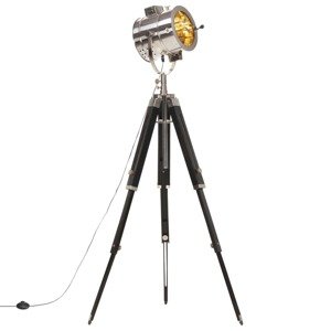 vidaXL Lampa na statíve, mangový masív 165 cm
