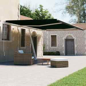 vidaXL Samostatne stojaca automatická markíza 600x300 cm antracitová