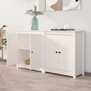 vidaXL Komody 2 ks 70x35x80 cm masívna borovica