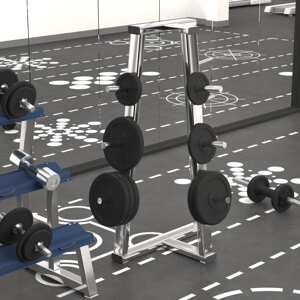 vidaXL Závažie 40 kg liatina