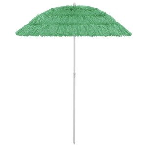 vidaXL Plážový slnečník Hawaii, zelený 180 cm