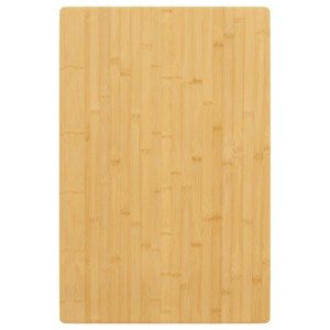vidaXL Stolová doska 40x60x2,5 cm bambus