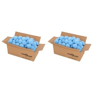 vidaXL Antibakteriálne filtr. guľôčky do bazéna modré 1400g polyetylén