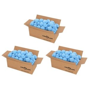 vidaXL Antibakteriálne filtr. guľôčky do bazéna modré 2100g polyetylén