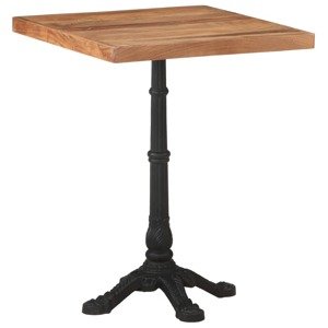 vidaXL Bistro stolík 60x60x76 cm akáciový masív