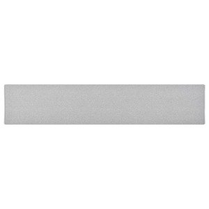 vidaXL Kobercový behúň svetlosivý 80x400 cm